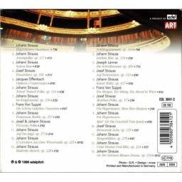 Strauss, Suppé, Offenbach, Lanner - De Smukkeste Wienervalse. 2 x CD