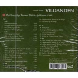 Fra Hegermann, Lindencrones Bandarkiv - Vildanden. Det Kongelige Teaters repertoire. 3 x CD