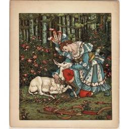 The Hind in the Wood - Walter Craner