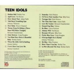 The Rock 'n' Roll Era. Teen Idols. CD