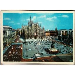 Italia. Milano. 24 vedute colorate. Librito acordeón