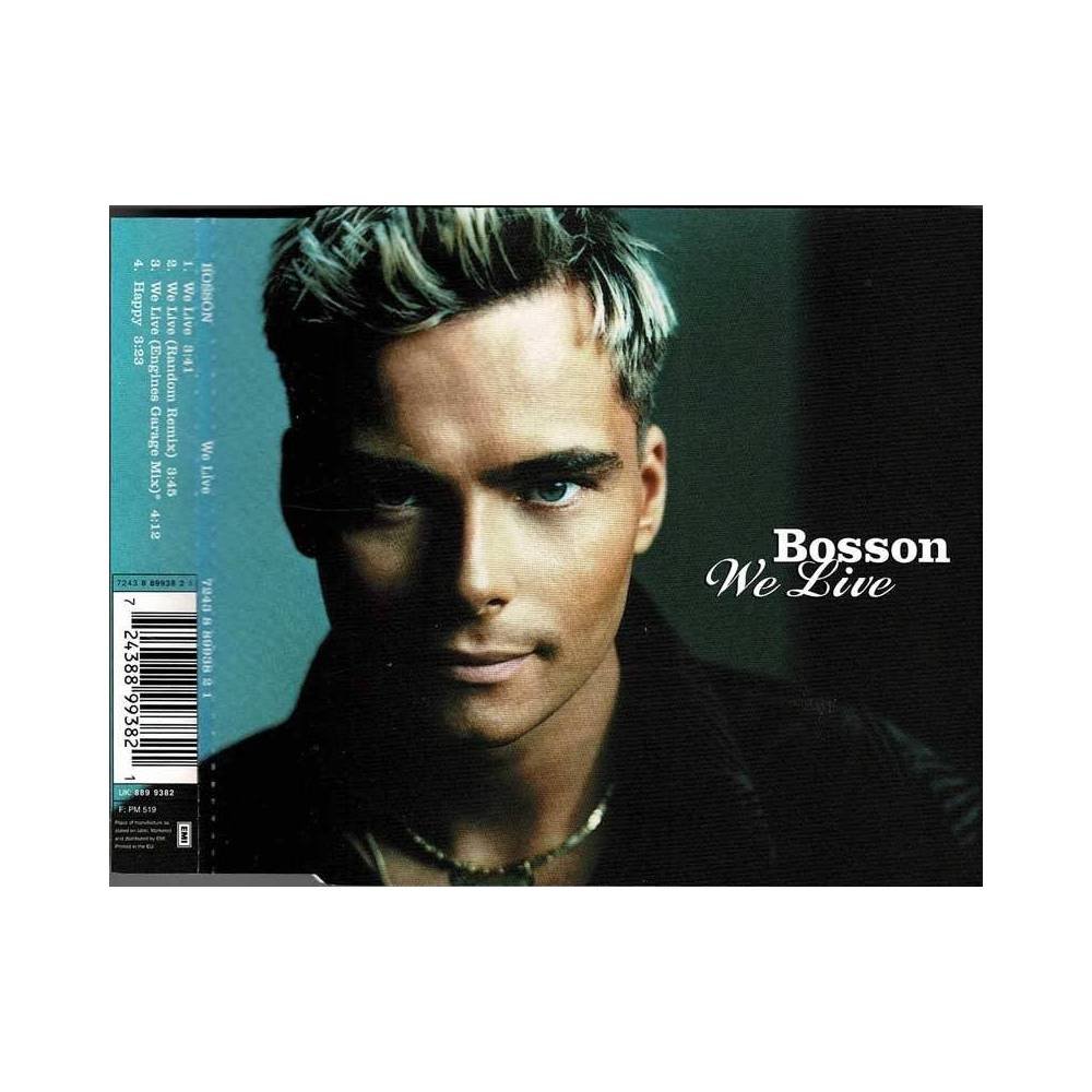 Bosson - We Live. CD Maxi-Single