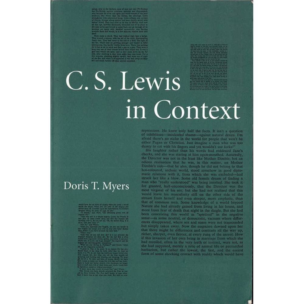 C. S. Lewis in Context - Doris T. Myers