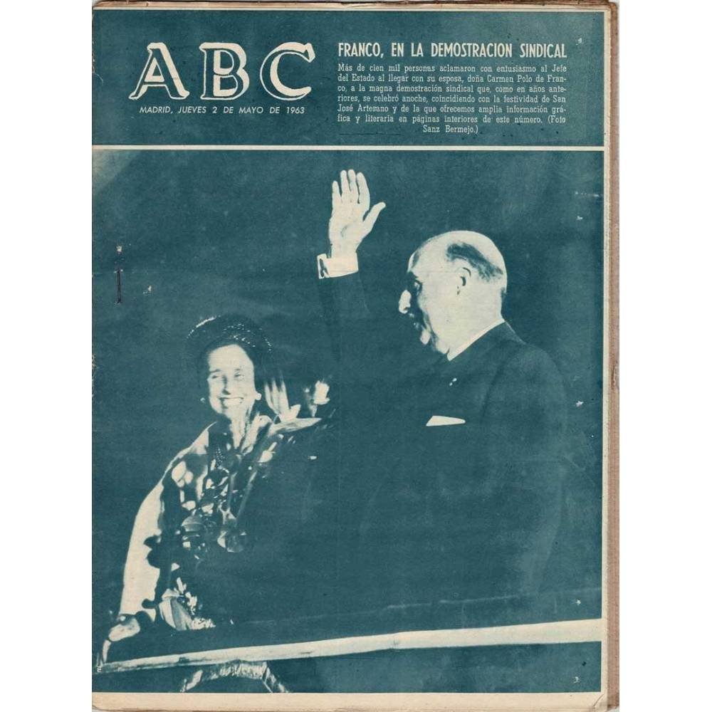 Periódico ABC 2 mayo 1963