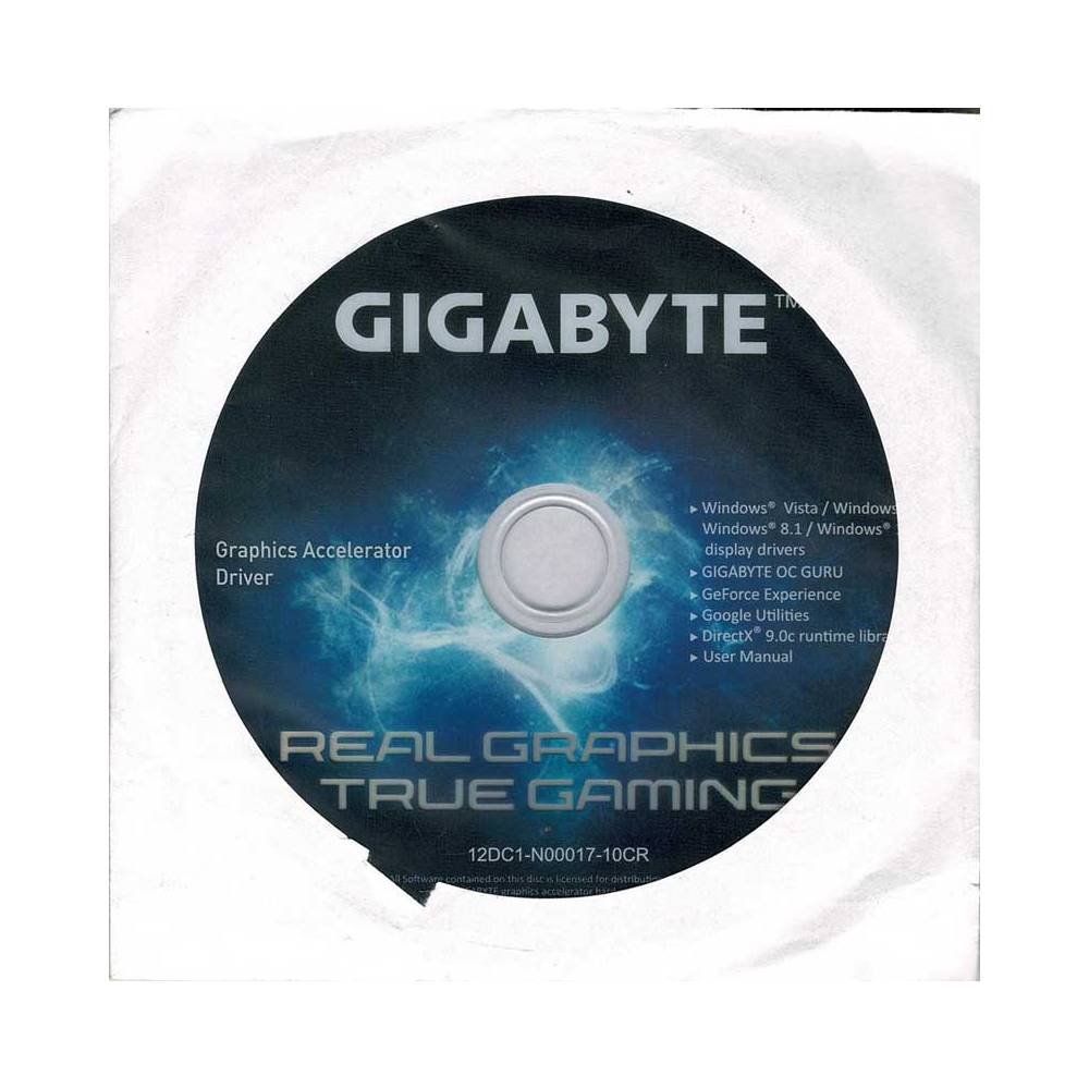 Gigabyte Graphics Acelerator Driver. 12DC1-N00017-10CR. PC