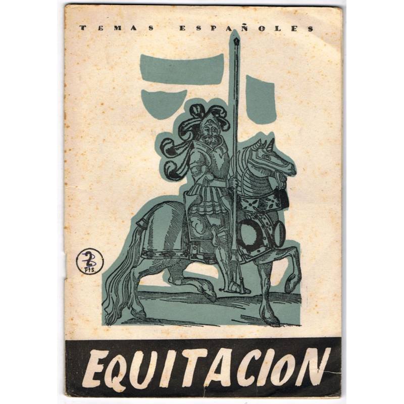 Equitación. Temas Españoles Nº 359