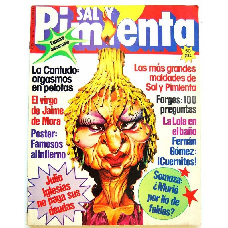 Sal y Pimienta Nº 53. Especial aniversario. Octubre 1980