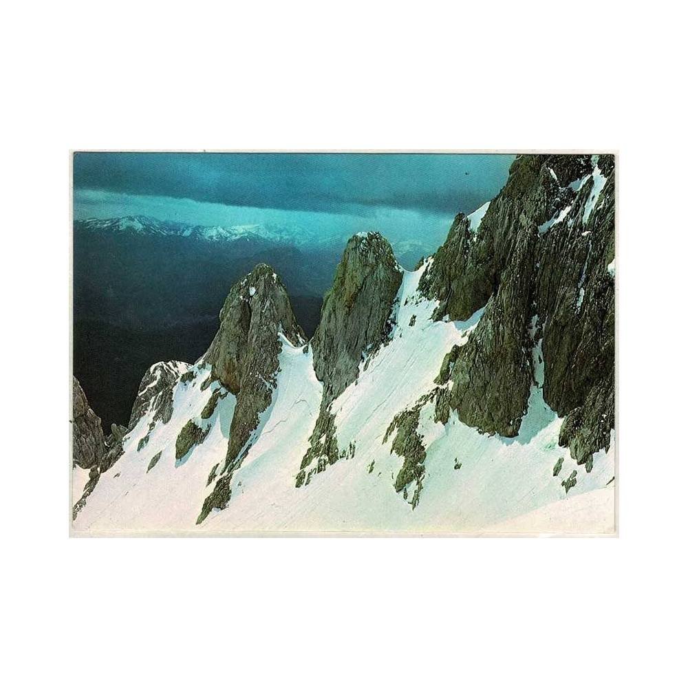 Postal Cantabria. Picos de Europa. Contrafuertes de San Carlos en el Macizo Central Nº 90