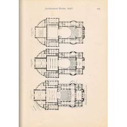 Academy Architecture and Architectural Review Vols. 10, 11, 12. 1896-1897