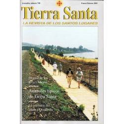 Tierra Santa. La revista de los Santos Lugares. Años 2001-2002 completos