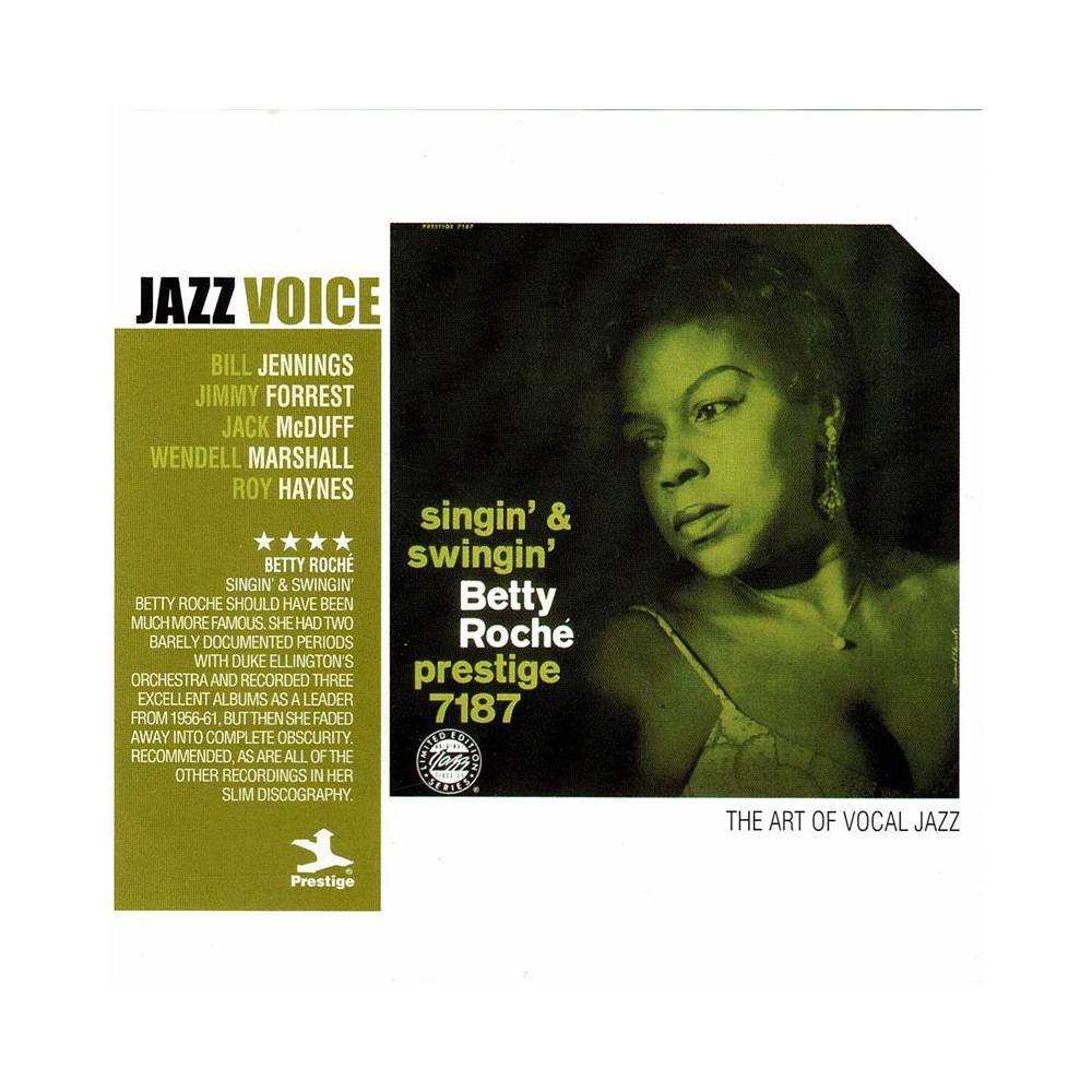 Betty Roché - Singin' & Swingin'. Jazz Voice. CD