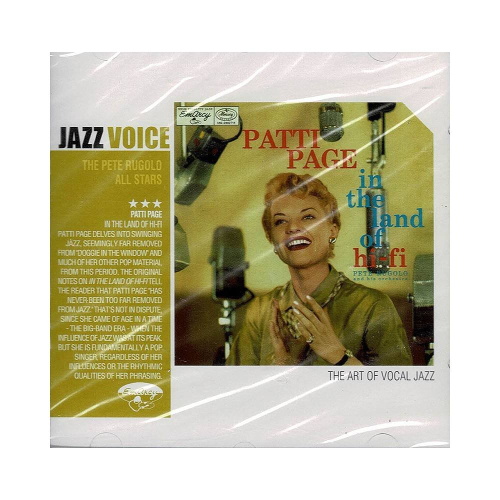 Patti Page - In The Land of Hi-fi. Jazz Voice. CD