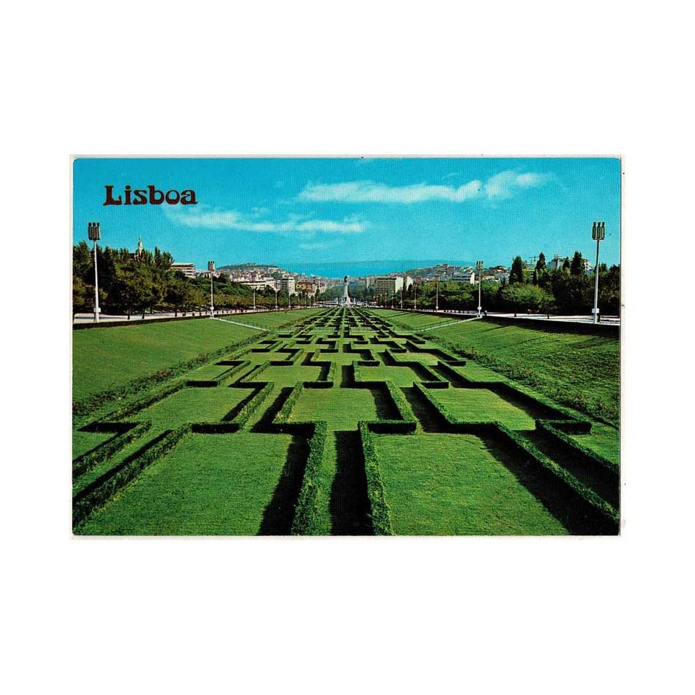 Postal Portugal. Lisboa. Parque Eduardo VII Nº 1511