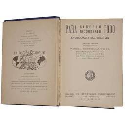 Para saberlo todo. Para recordarlo todo. Enciclopedia del siglo XX - Manuel Rodríguez-Navas