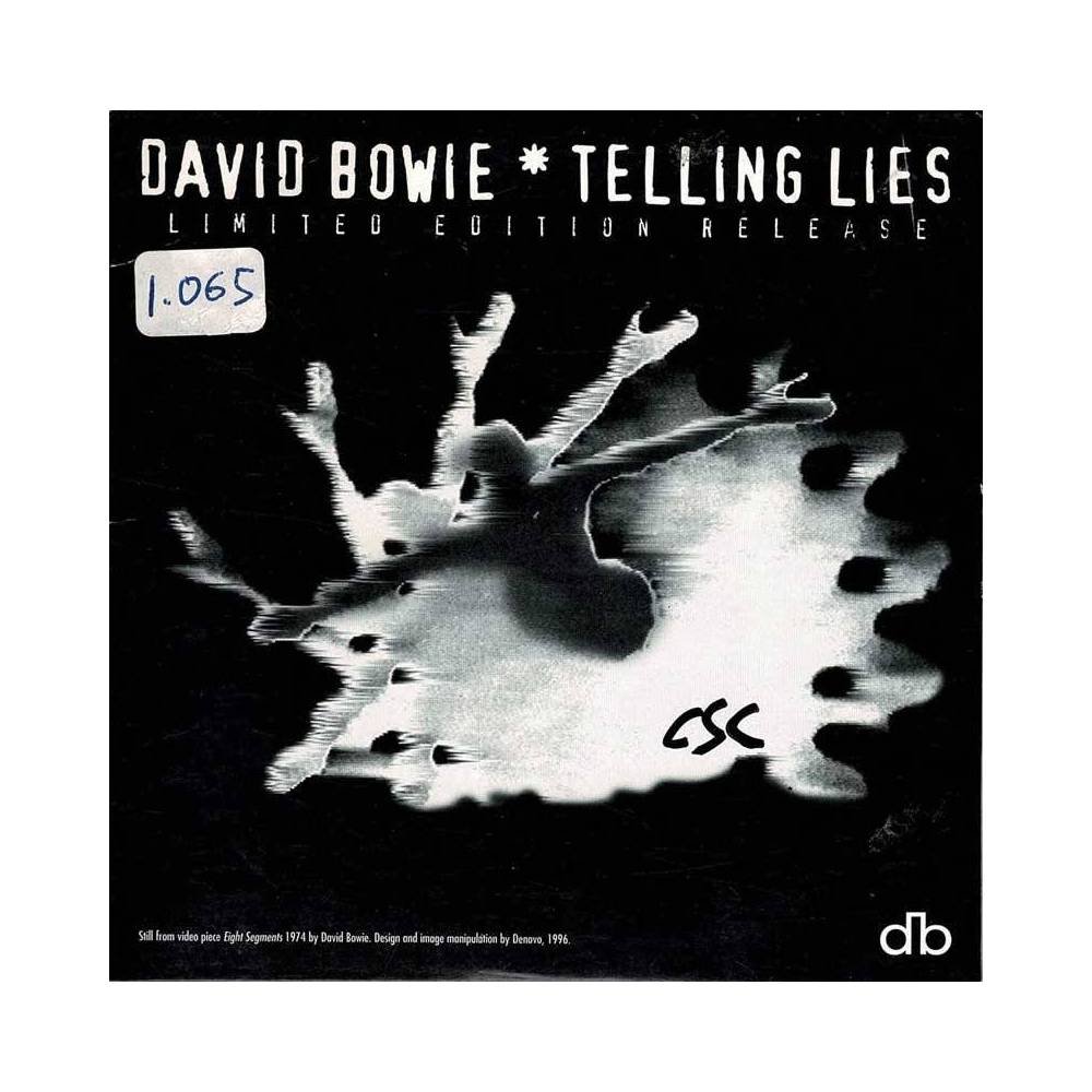 David Bowie - Telling Lies. Edición Limitada. CD Single