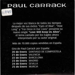 Paul Carrack - Love Will...