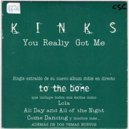 Kinks - You Really Got Me....