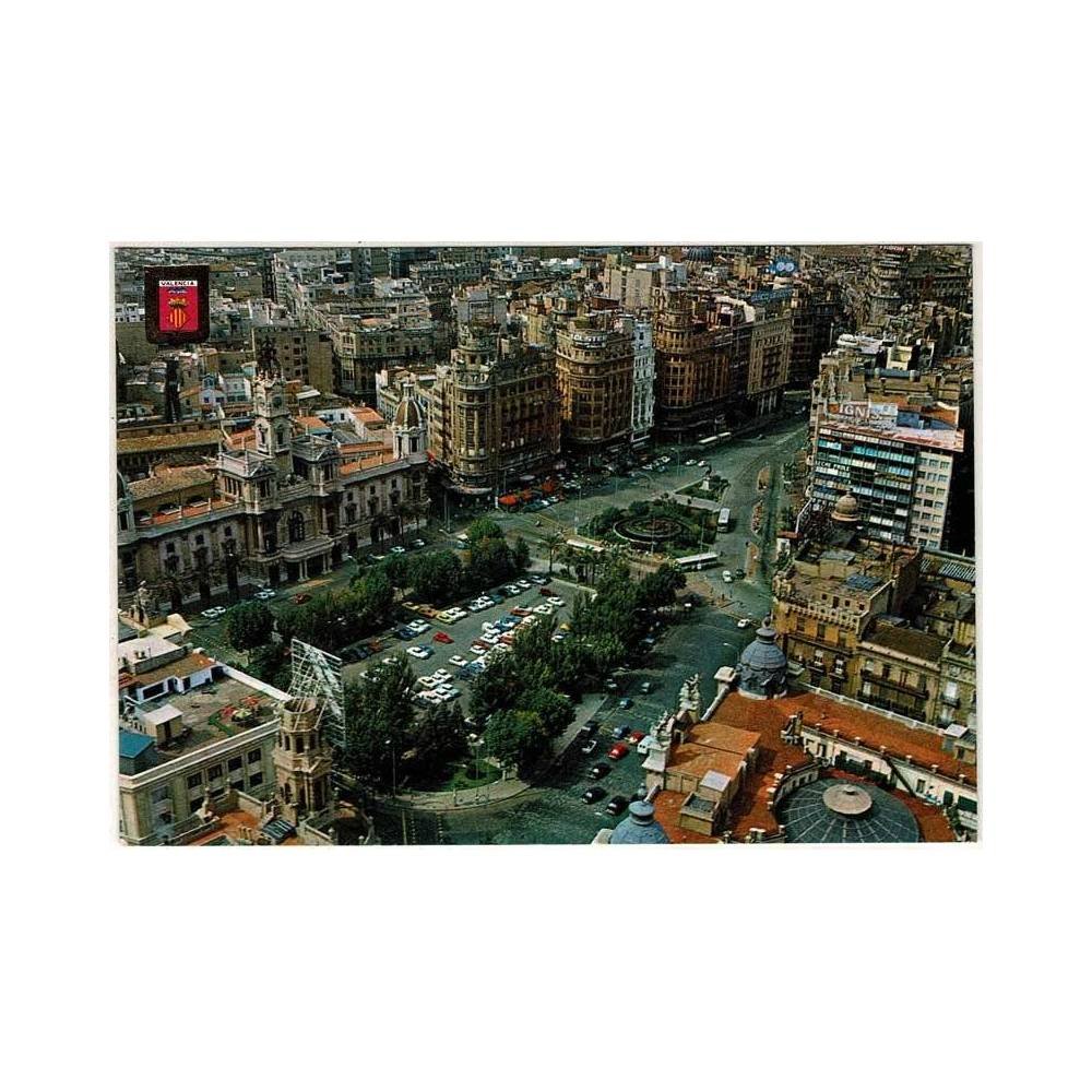 Postal Valencia. Vista aérea Nº 1345