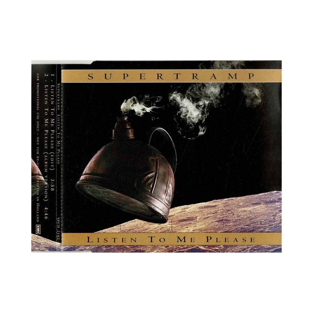 Supertramp - Listen to me Please. CD Single Promo
