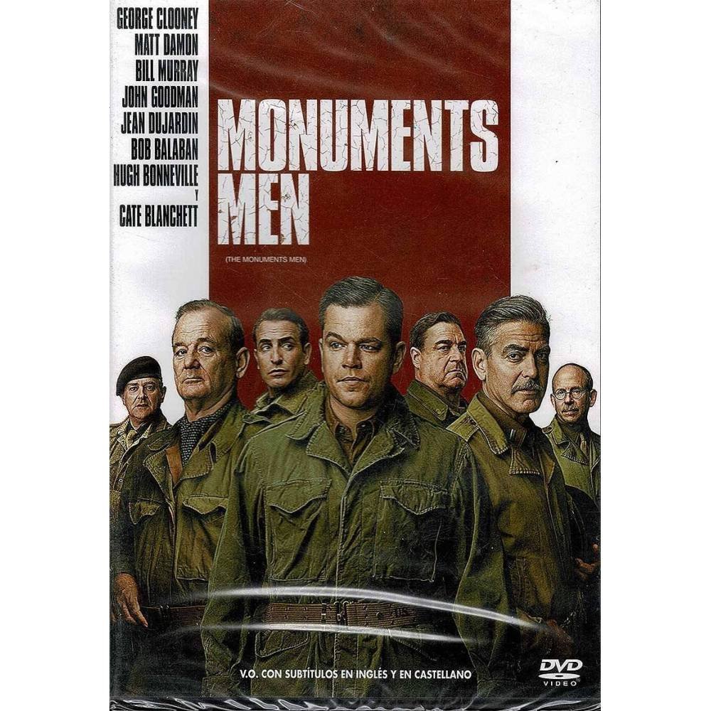 Monuments Men. DVD
