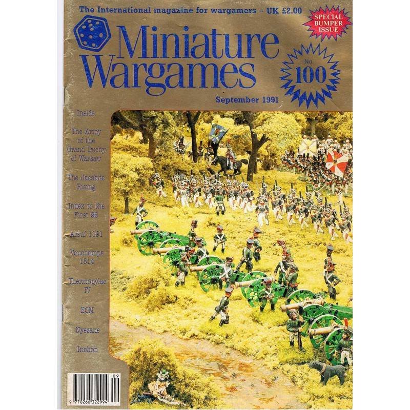 Miniature Wargames Nº 100. September 1991