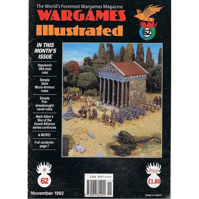 Wargames Illustrated Nº 62. November 1992