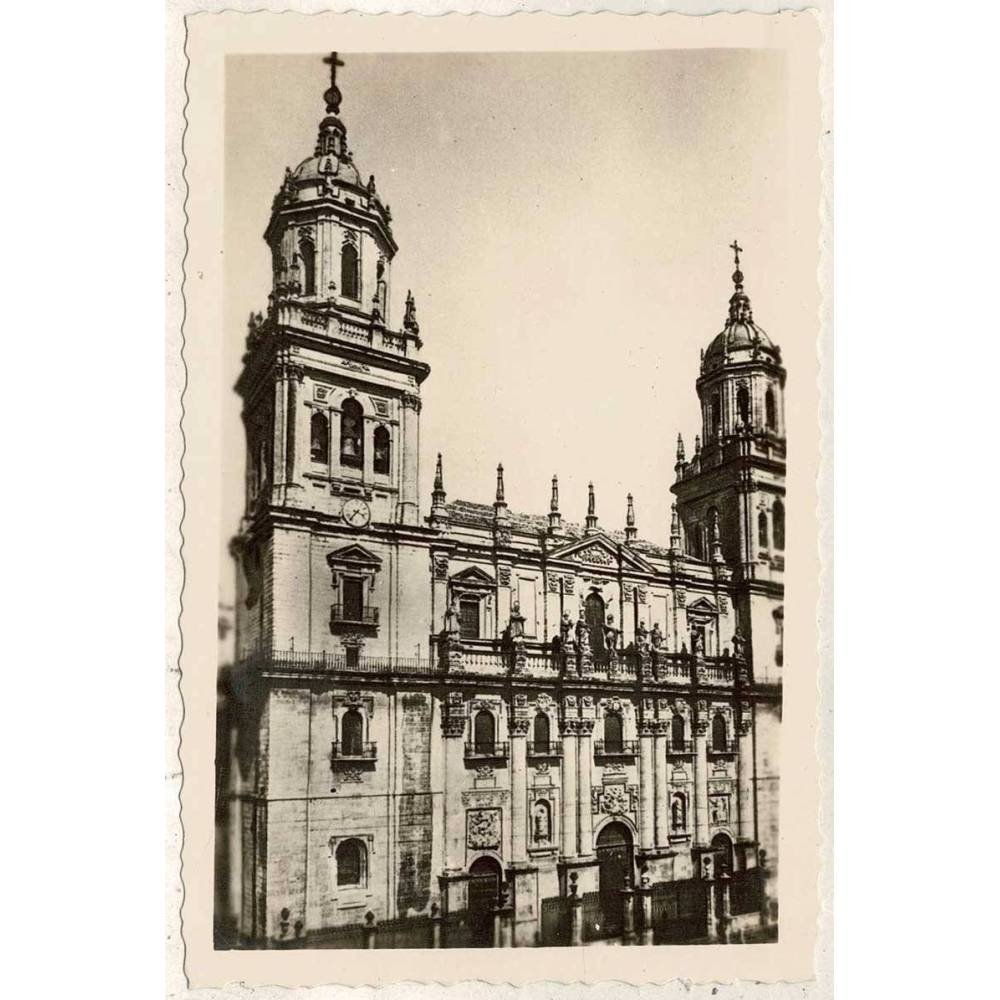 Postal Jaén. Fachada de la Catedral, Nº 47