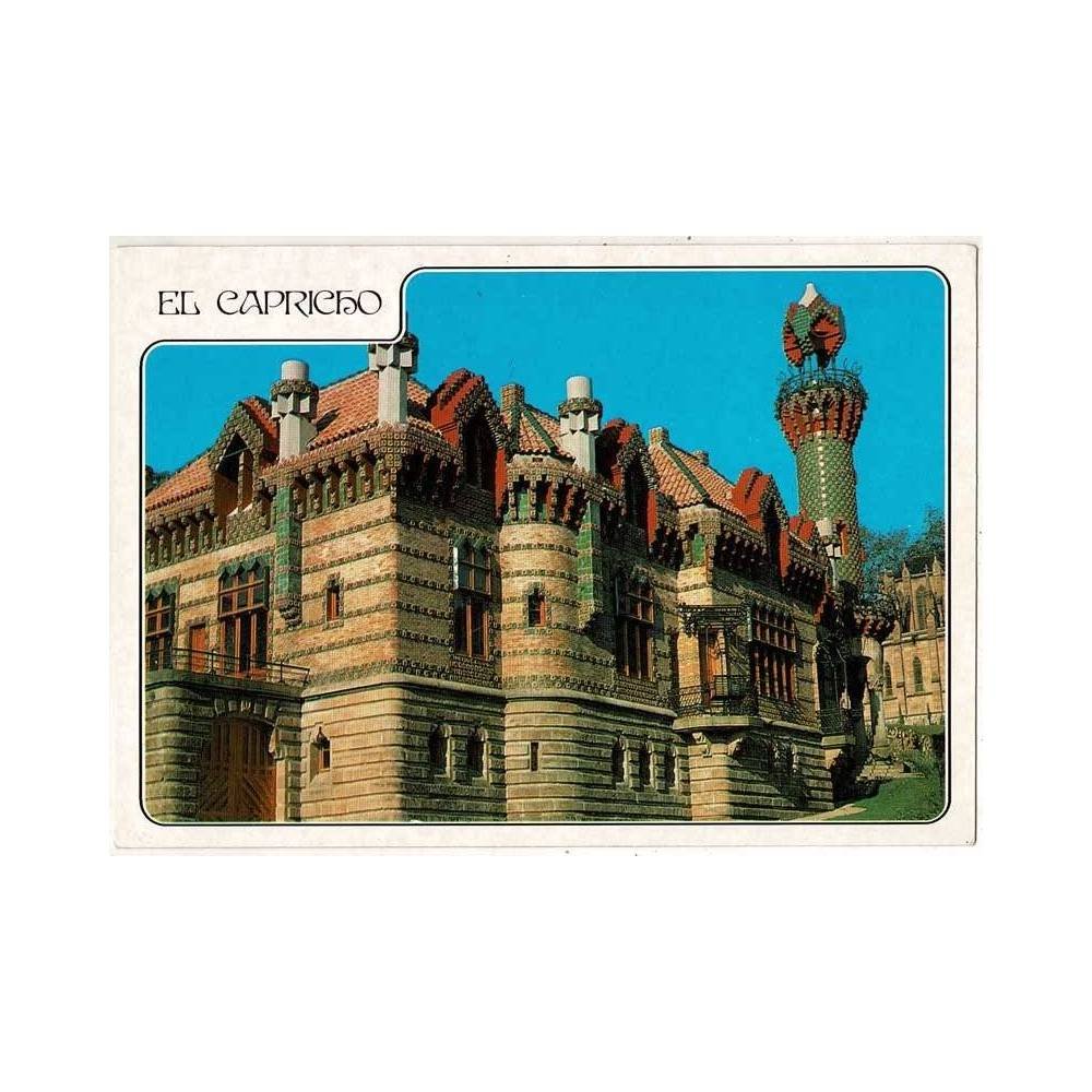 Postal Cantabria. Restaurante El Capricho de Gaudí. Comillas-Cantabria