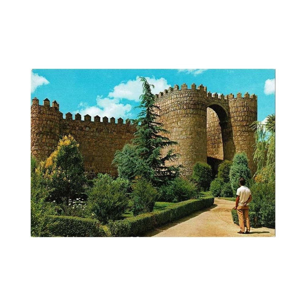 Postal Ávila. Puerta de San Vicente. Jardines, Nº 60
