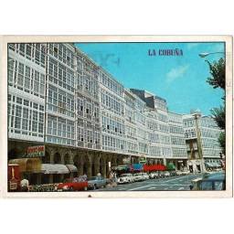 Postal Coruña. Avenida de...