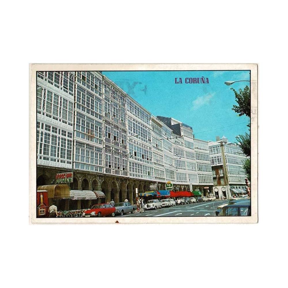 Postal Coruña. Avenida de la Marina, Nº 982