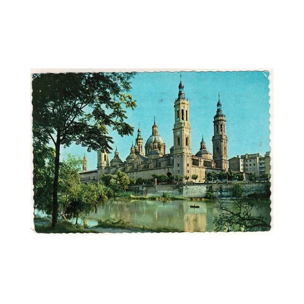 Postal Zaragoza. Basílica de El Pilar. Fachada Posterior, Nº 722