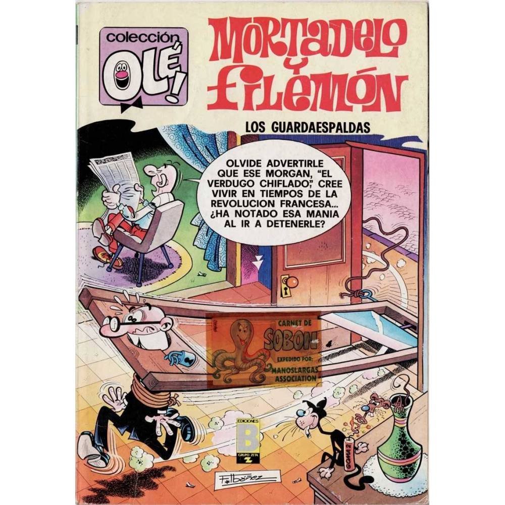 Mortadelo y Filemón Nº 145-M-70. Los guardaespaldas