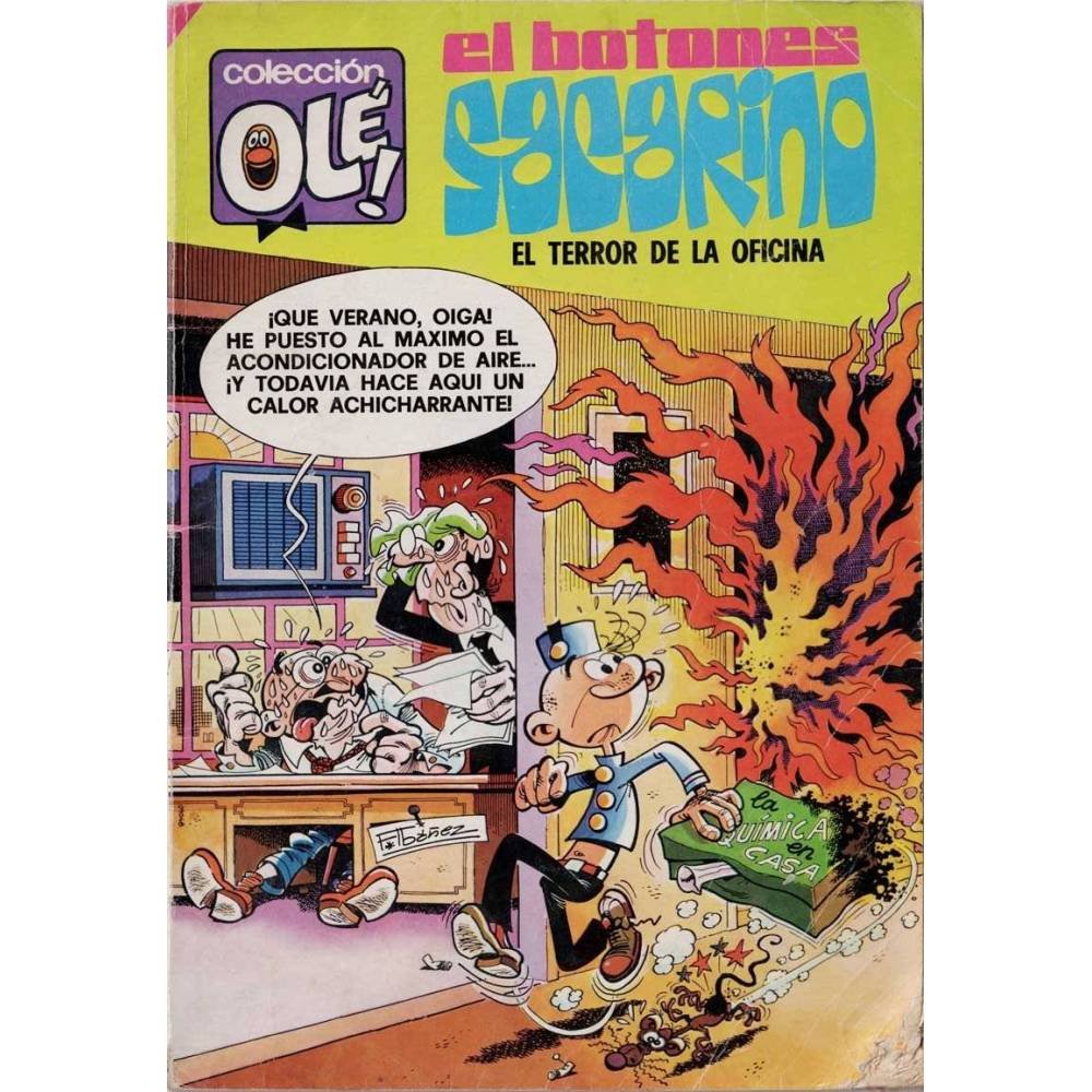 El Botones Sacarino Nº 132. El terror de la oficina