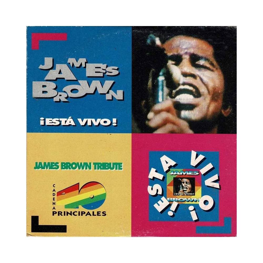 James Brown - ¡Está vivo! James Brown Tribute. CD Single Promo 40 Principales