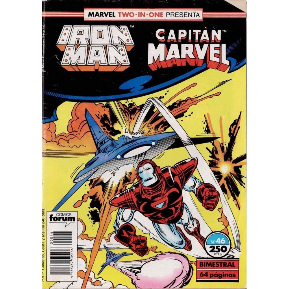 Iron Man. Capitán Marvel Nº 46
