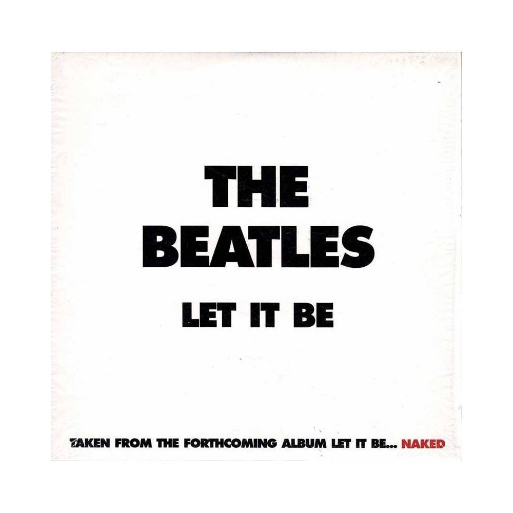 The Beatles - Let It Be. CD Single Promo