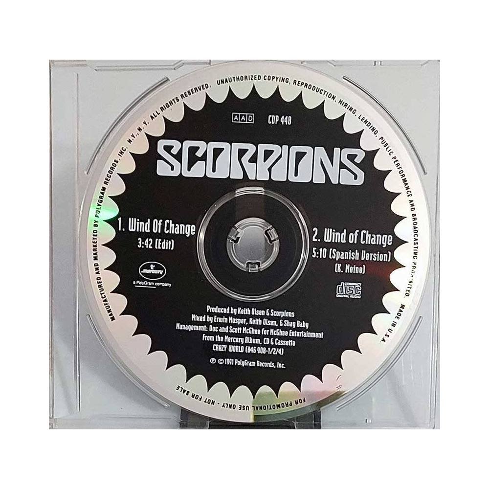 Scorpions - Wind of Change. CD Single Promo