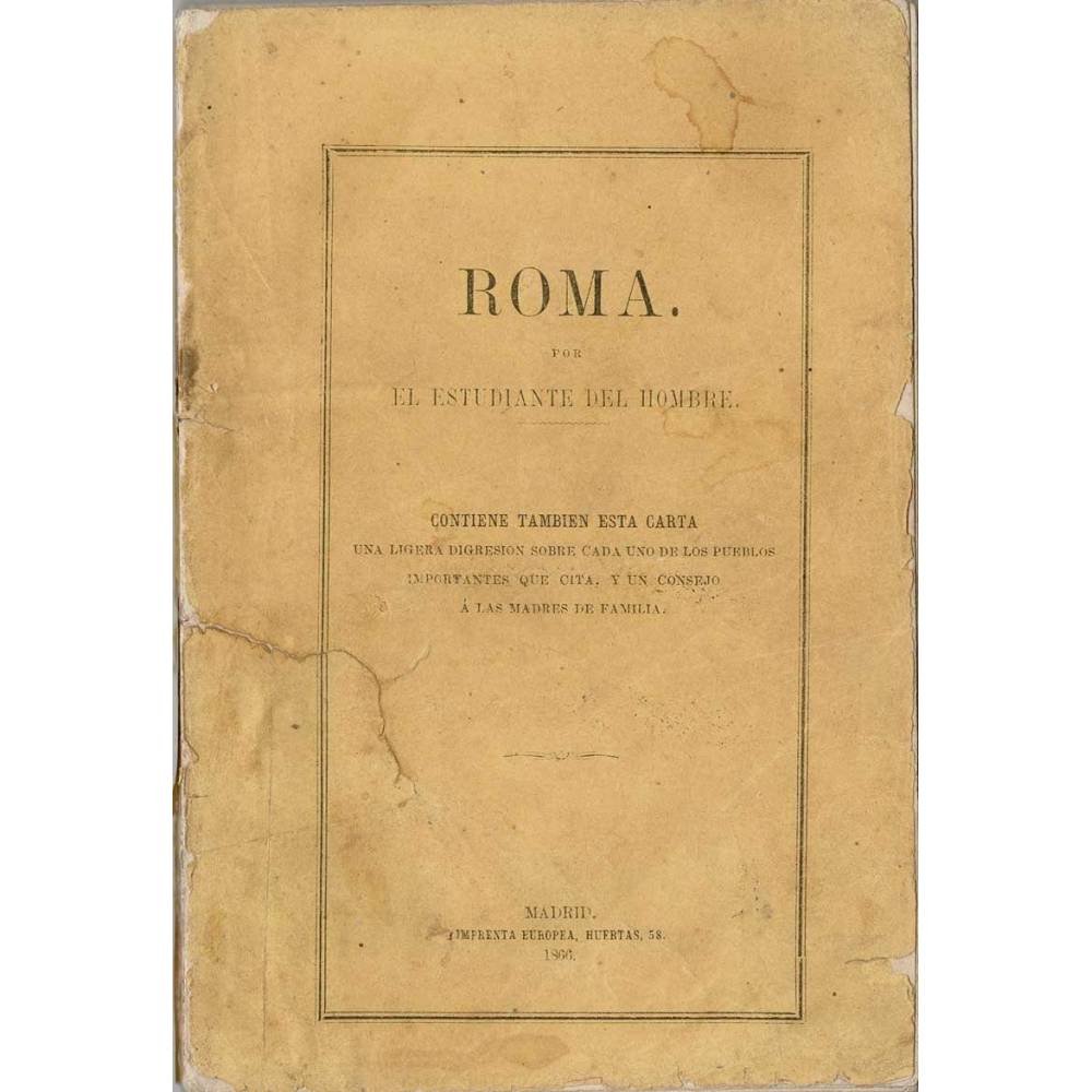 El Estudiante del Hombre - Roma