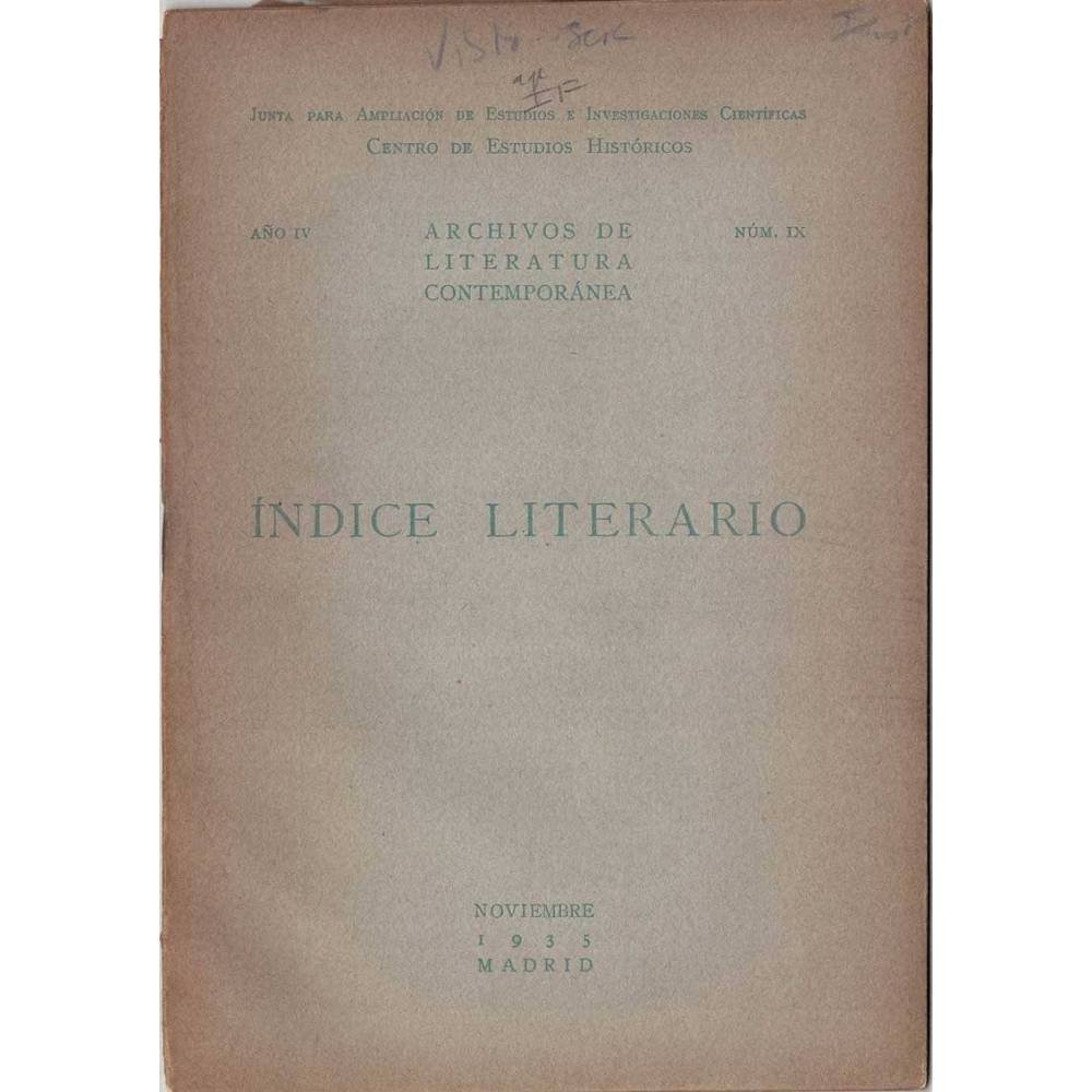 Indice Literario. Año IV. Nº IX. Noviembre 1935. Dos elegías a un torero