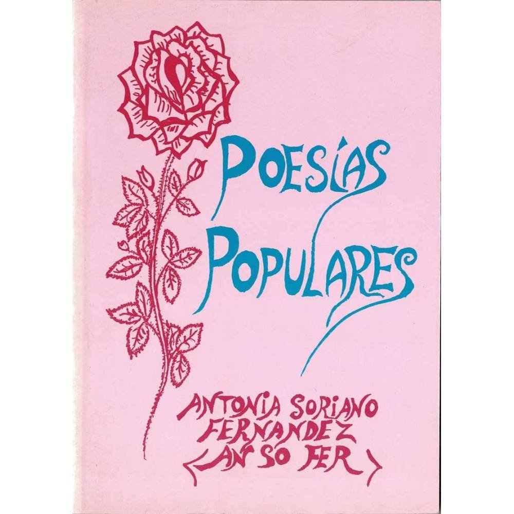 Antonia Soriano Fernández - Poesías populares