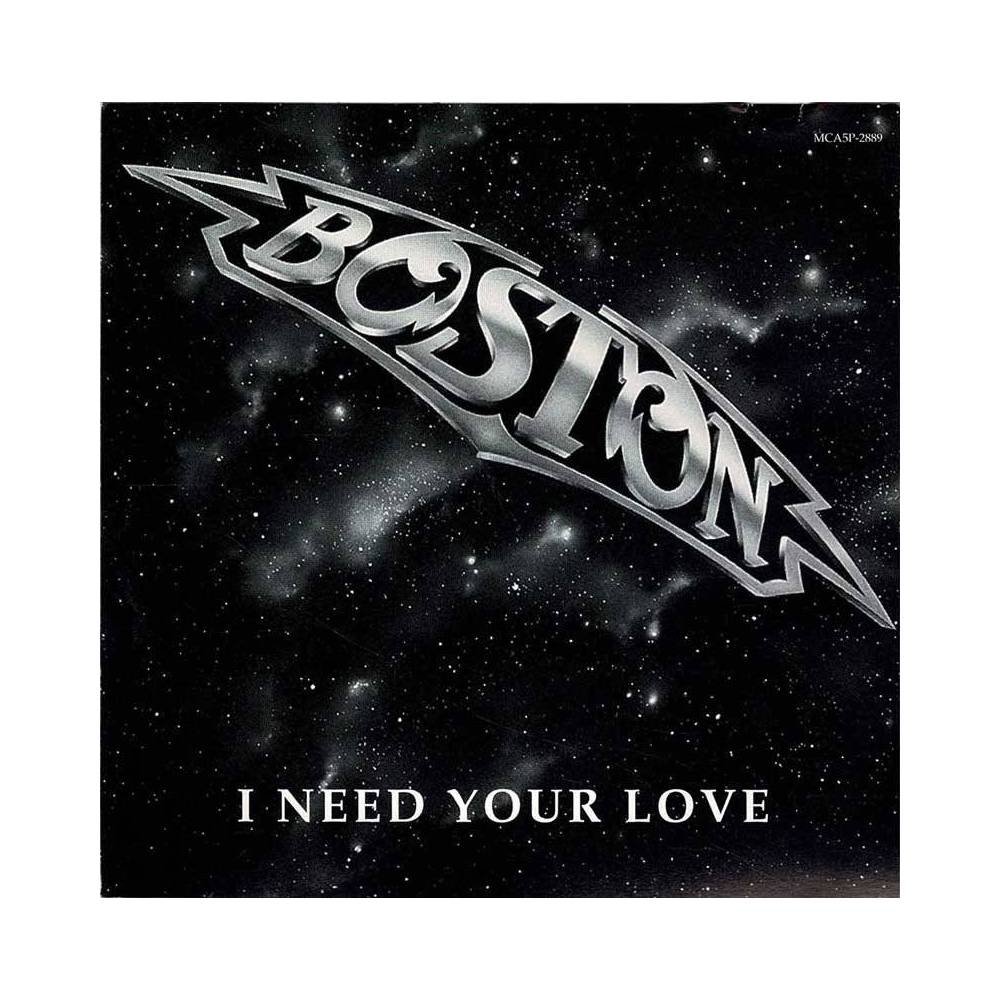 Boston - I Need Your Love. Single Promo. CD