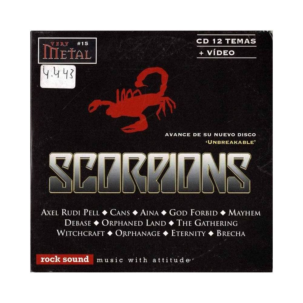 Rock Sound Especial 25. Very Metal 15. Scorpions. CD