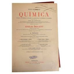 Emilio Bouant - Nuevo Diccionario de Química aplicada a las ciencias, a las artes, a la agricultura. 2 tomos