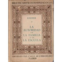 La autoridad en la familia...