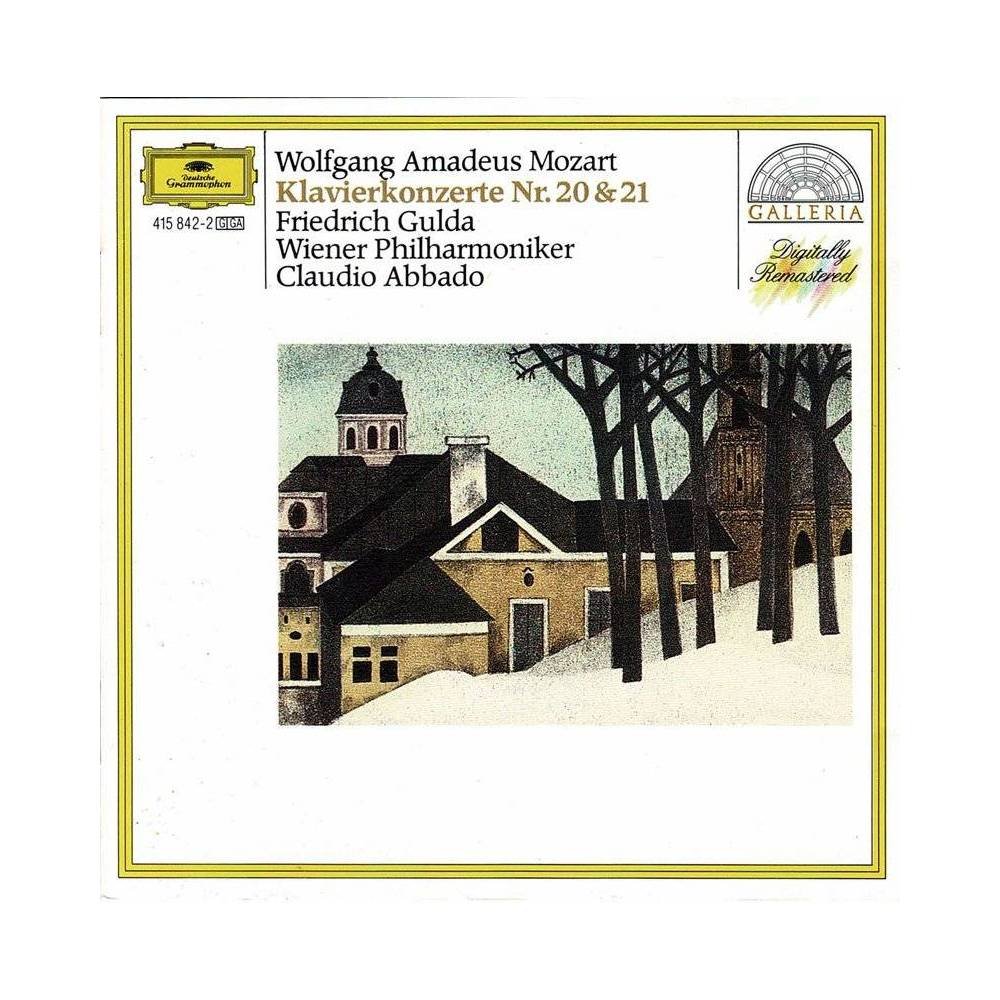 Wolfgang Amadeus Mozart, Friedrich Gulda, Vienna Philharmonic Orchestra, Claudio Abbado - Piano Concertos Nos. 20 & 21. CD