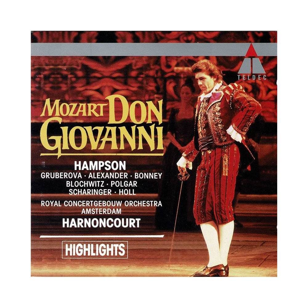 Mozart, Thomas Hampson, Nikolaus Harnoncourt - Don Giovanni Highlights. Querschnitt. CD