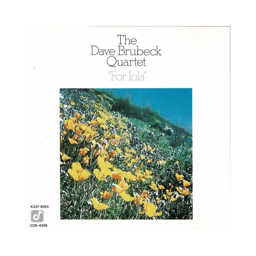 The Dave Brubeck Quartet - For Iola. CD