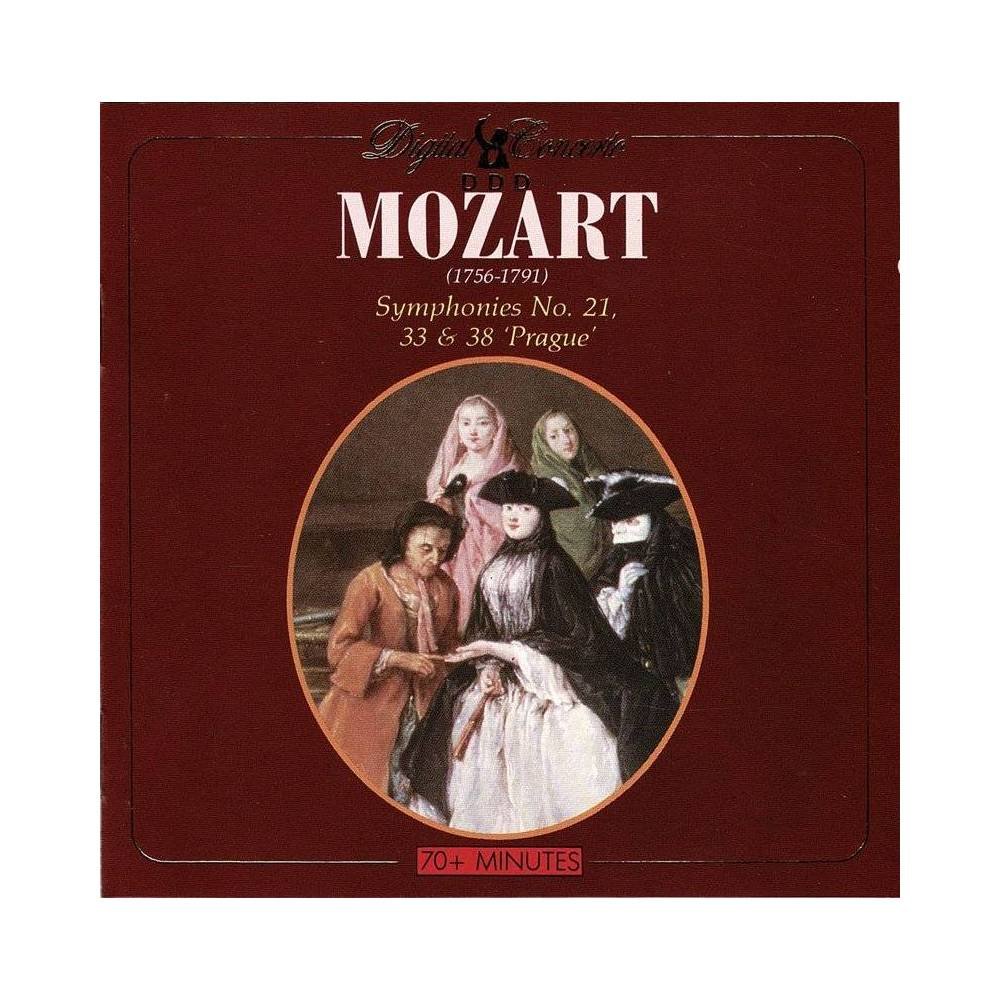 Wolfgang Amadeus Mozart - Symphonies No. 21, 33 & 38 Prague . CD