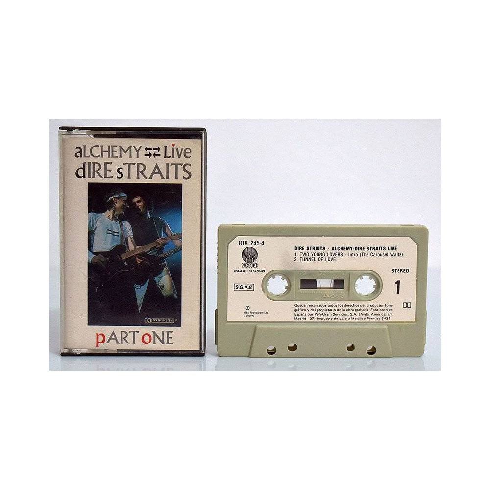 Dire Straits - Alchemy - Live. Part One. Casete